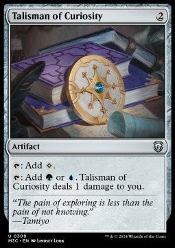 Talisman of Curiosity⁣ - Commander: Modern Horizons 3⁣ (Uncommon)⁣ [309]