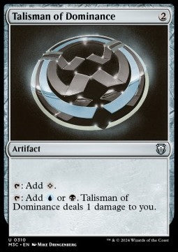 Talisman of Dominance⁣ - Commander: Modern Horizons 3⁣ (Uncommon)⁣ [310]