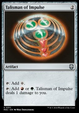 Talisman of Impulse⁣ - Commander: Modern Horizons 3⁣ (Uncommon)⁣ [311]