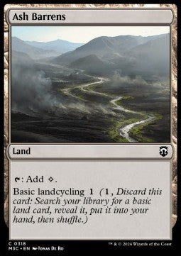 Ash Barrens⁣ - Commander: Modern Horizons 3⁣ (Common)⁣ [318]