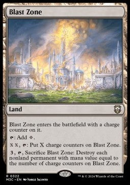 Blast Zone⁣ - Commander: Modern Horizons 3⁣ (Rare)⁣ [322]