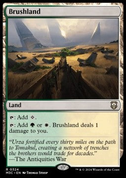 Brushland⁣ - Commander: Modern Horizons 3⁣ (Rare)⁣ [324]