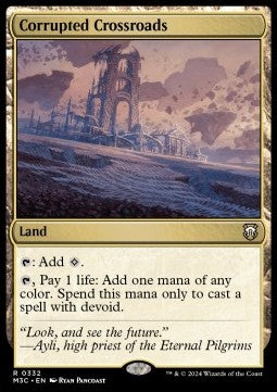 Corrupted Crossroads⁣ - Commander: Modern Horizons 3⁣ (Rare)⁣ [332]