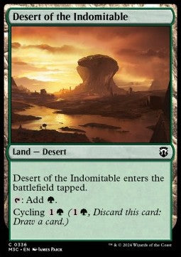 Desert of the Indomitable - Commander: Modern Horizons 3 (Common) [M3C-336]