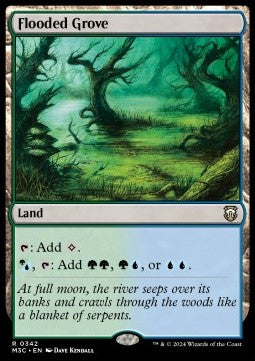 Flooded Grove - Commander: Modern Horizons 3 (Rare) [M3C-342]