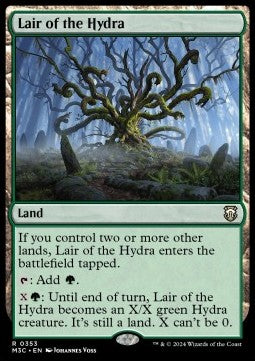 Lair of the Hydra⁣ - Commander: Modern Horizons 3⁣ (Rare)⁣ [353]