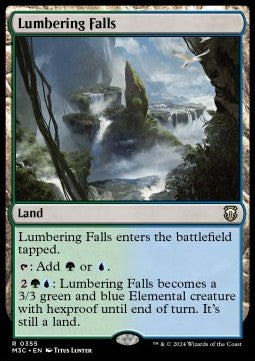 Lumbering Falls⁣ - Commander: Modern Horizons 3⁣ (Rare)⁣ [355]