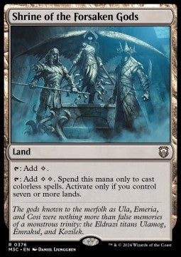 Shrine of the Forsaken Gods - Commander: Modern Horizons 3 (Rare) [M3C-376]