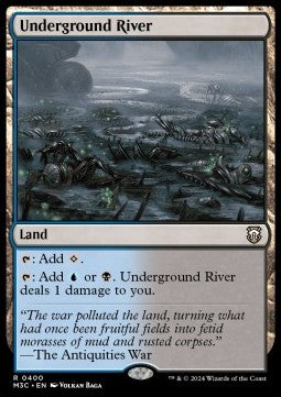 Underground River⁣ - Commander: Modern Horizons 3⁣ (Rare)⁣ [400]