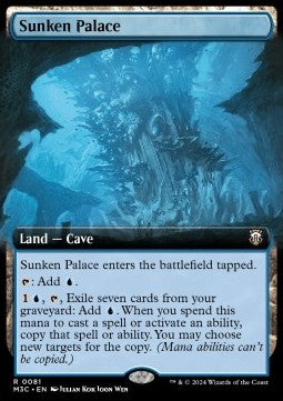 Sunken Palace (V.1)⁣ - Commander: Modern Horizons 3: Extras⁣ (Rare)⁣ [81]