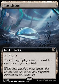Trenchpost (V.1)⁣ - Commander: Modern Horizons 3: Extras⁣ (Rare)⁣ [83]