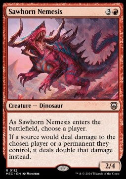 Sawhorn Nemesis - Commander: Modern Horizons 3 (Rare) [M3C-112]