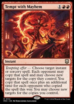 Tempt with Mayhem - Commander: Modern Horizons 3 (Rare) [M3C-114]
