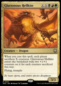 Gluttonous Hellkite - Commander: Modern Horizons 3 (Rare) [M3C-125]
