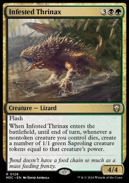Infested Thrinax - Commander: Modern Horizons 3 (Rare) [M3C-126]