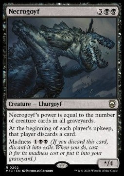 Necrogoyf⁣ - Commander: Modern Horizons 3⁣ (Rare)⁣ [202]