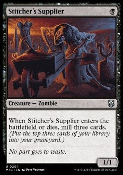 Stitcher's Supplier⁣ - Commander: Modern Horizons 3⁣ (Uncommon)⁣ [204]