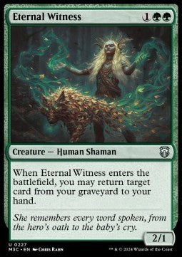 Eternal Witness - Commander: Modern Horizons 3 (Uncommon) [M3C-227]