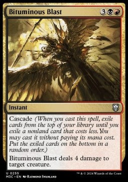 Bituminous Blast⁣ - Commander: Modern Horizons 3⁣ (Uncommon)⁣ [255]
