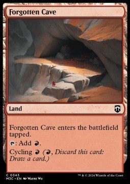 Forgotten Cave - Commander: Modern Horizons 3 (Common) [M3C-343]