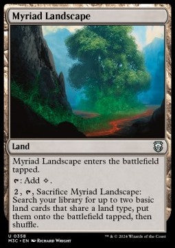 Myriad Landscape - Commander: Modern Horizons 3 (Uncommon) [M3C-358]
