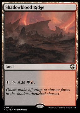 Shadowblood Ridge - Commander: Modern Horizons 3 (Rare) [M3C-373]