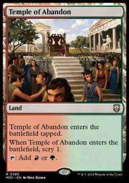 Temple of Abandon - Commander: Modern Horizons 3 (Rare) [M3C-385]