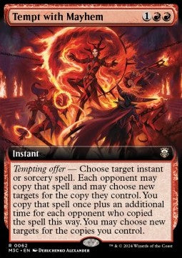 Tempt with Mayhem (V.1)⁣ - Commander: Modern Horizons 3: Extras⁣ (Rare)⁣ [62]