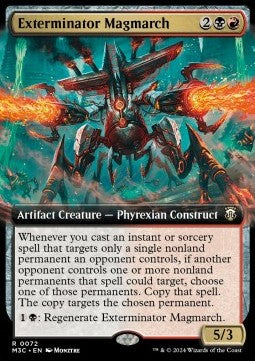 Exterminator Magmarch (V.1)⁣ - Commander: Modern Horizons 3: Extras⁣ (Rare)⁣ [72]