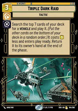 Triple Dark Raid⁣ - Shadows of the Galaxy⁣ (Rare)⁣ [194]