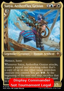 Satya, Aetherflux Genius (V.5)⁣ - Commander: Modern Horizons 3: Extras⁣ (Mythic)⁣ [146]