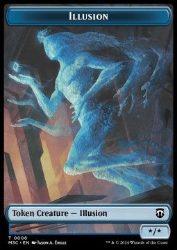 Illusion Token (U */*) // Servo Token (A 1/1) (V.1)⁣ - Modern Horizons 3: Tokens⁣ (Token)⁣ [CT 6/33]