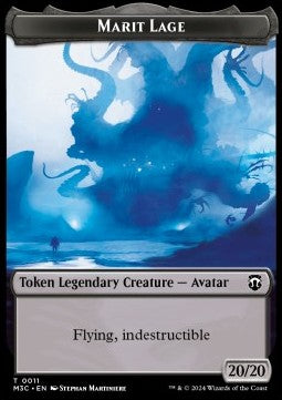 Marit Lage Token (B 20/20) // Sand Warrior Token (RGW 1/1) (V.1)⁣ - Modern Horizons 3: Tokens⁣ (Token)⁣ [CT 11/23]
