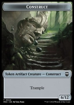 Construct Token (C 6/12) // Myr Token (C 1/1) (V.1)⁣ - Modern Horizons 3: Tokens⁣ (Token)⁣ [CT 24/25]