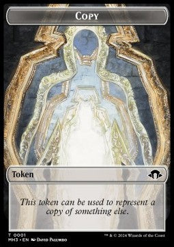 Copy Token // Phyrexian Germ Token (B 0/0) - Modern Horizons 3: Tokens (Token) [TMH3-T 1/16]