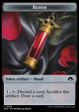 Blood Token // Servo Token (A 1/1)⁣ - Modern Horizons 3: Tokens⁣ (Token)⁣ [T 29/33]