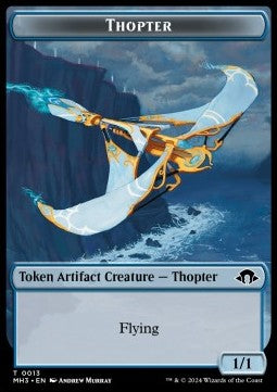 Thopter Token (UA 1/1) // Servo Token (A 1/1)⁣ - Modern Horizons 3: Tokens⁣ (Token)⁣ [T 13/33]