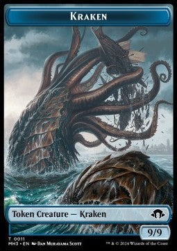Kraken Token (U 9/9) // Servo Token (A 1/1) - Modern Horizons 3: Tokens (Token) [TMH3-T 11/33]