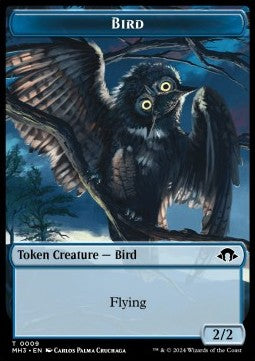 Bird Token (U 2/2) // Servo Token (A 1/1)⁣ - Modern Horizons 3: Tokens⁣ (Token)⁣ [T 9/33]