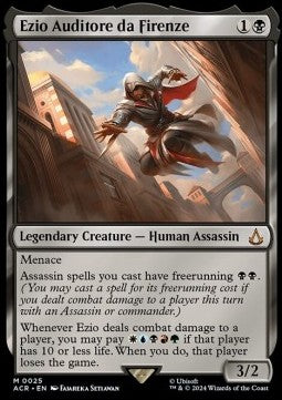Ezio Auditore da Firenze (V.1)⁣ - Universes Beyond: Assassin's Creed⁣ (Mythic)⁣ [25]