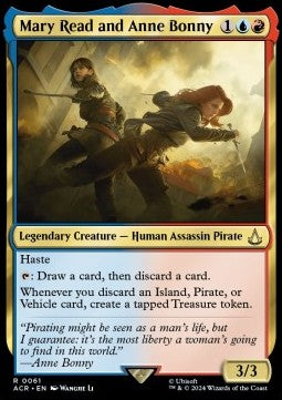 Mary Read and Anne Bonny⁣ - Universes Beyond: Assassin's Creed⁣ (Rare)⁣ [61]