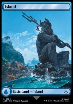 Island (V.2)⁣ - Universes Beyond: Assassin's Creed⁣ (Land)⁣ [104]