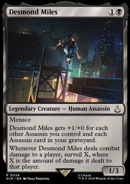 Desmond Miles⁣ - Universes Beyond: Assassin's Creed⁣ (Rare)⁣ [24]