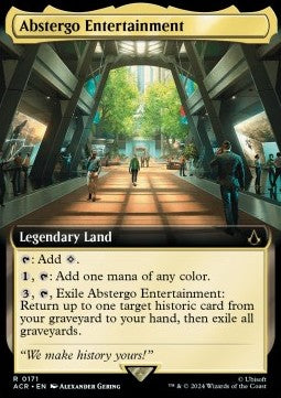 Abstergo Entertainment (V.1) - Universes Beyond: Assassin's Creed: Extras (Rare) [XACR-171]