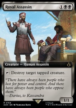 Royal Assassin (V.1)⁣ - Universes Beyond: Assassin's Creed: Extras⁣ (Rare)⁣ [164]