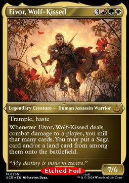 Eivor, Wolf-Kissed (V.2)⁣ - Universes Beyond: Assassin's Creed: Extras⁣ (Mythic)⁣ [235]