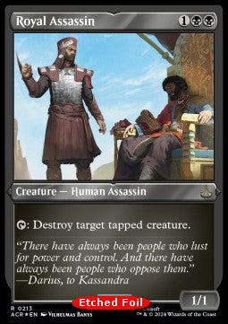 Royal Assassin (V.2)⁣ - Universes Beyond: Assassin's Creed: Extras⁣ (Rare)⁣ [213]