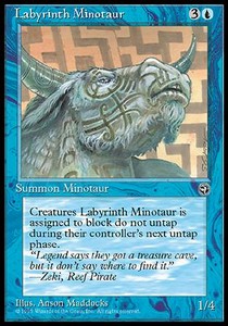 Labyrinth Minotaur (V.2) - Homelands (Common)