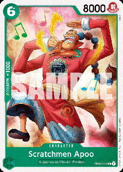 Scratchmen Apoo (OP07-028) - 500 Years into the Future (Common) [OP07-028]