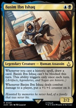 Basim Ibn Ishaq⁣ - Universes Beyond: Assassin's Creed⁣ (Rare)⁣ [49]